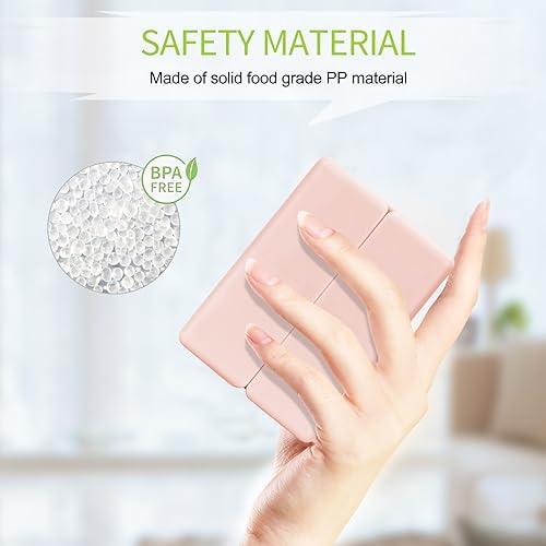 FYY Daily Pill Organizer, 7 Compartments Portable Travel Pill Case 6
