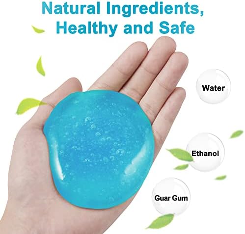 FiveJoy Universal Cleaning Gel for Car Detailing, Car Interior Cleaner Putty 7