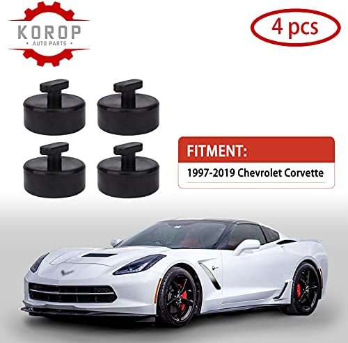 KOROP AUTO PARTS Lifting Jack Pad (4pcs) Compatible with Chevy Corvette C5 C6 2