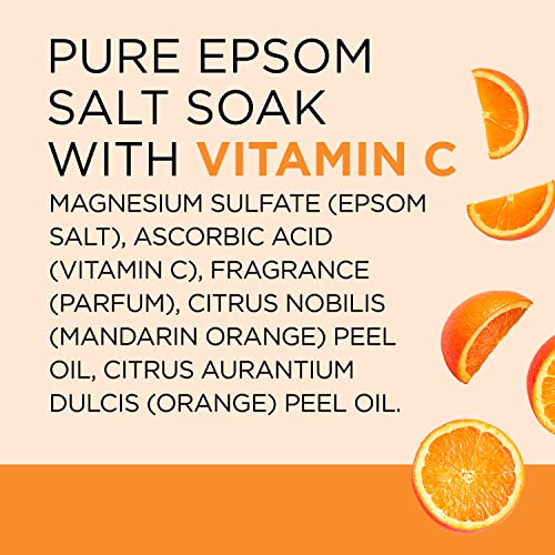 Dr Teal’s Pure Epsom Salt Soak, Glow & Radiance with Vitamin C & Citrus 8