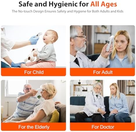 iHealth Digital Thermometer for Adults and Kids – Infrared Forehead Thermometer 5