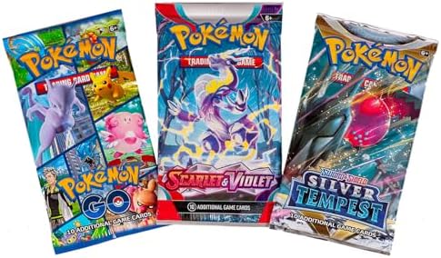 Pokemon TCG: 3 Booster Packs & 1 Random Foil | Includes 3 Blister Packs of 4