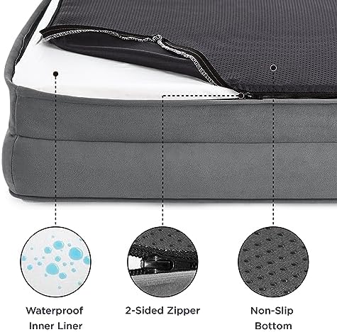 Bedsure Orthopedic Dog Bed for Medium Dogs – Waterproof Dog Sofa Beds Medium 3