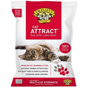 Dr. Elsey's Premium Clumping Cat Litter - Cat Attract - 99% Dust-Free