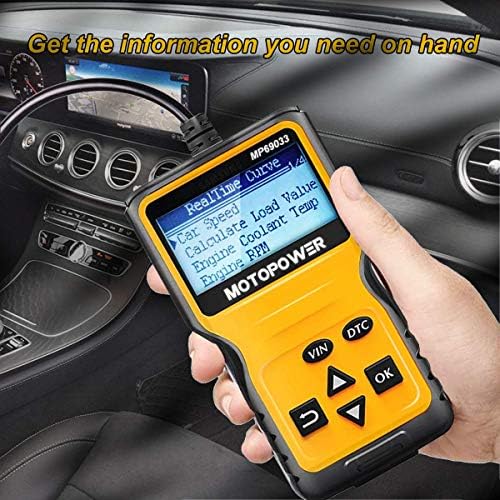 MOTOPOWER MP69033 Car OBD2 Scanner Code Reader 6