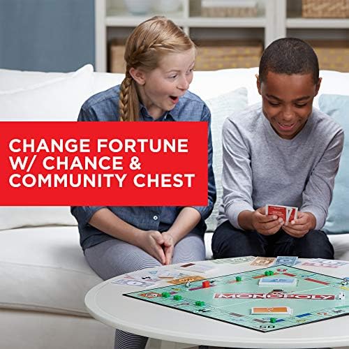 Monopoly Game, Family Board Games for 2 to 6 Players & Kids Ages 8 and Up 6