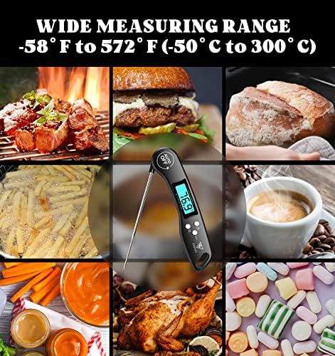 Meat Thermometers, DOQAUS Instant Read Food Thermometers for Cooking 8