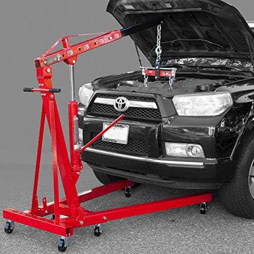 BIG RED T32100 Torin Engine Hoist Shop Crane Accessory: Steel 3 Position Engine 6