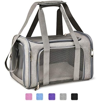 Henkelion Cat, Dog Carrier for Small Medium Cats Puppies up to 15 Lbs