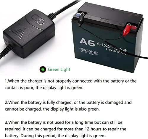 12V Sealed Lead Acid (SLA) Battery Charger 1300mA, with Short Circuit Protection 6