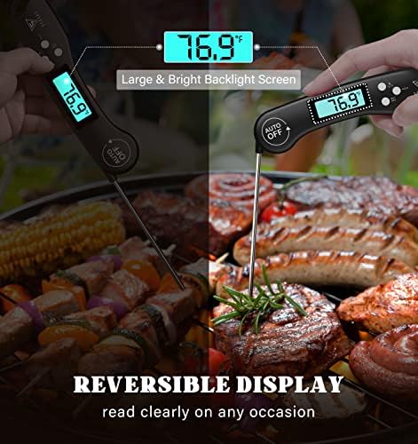 Meat Thermometers, DOQAUS Instant Read Food Thermometers for Cooking 4