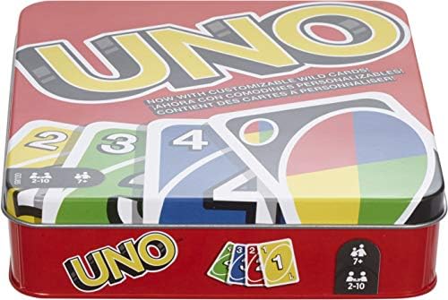 Mattel Games UNO Card Game for Family Night, Travel Game & Gift for Kids 6