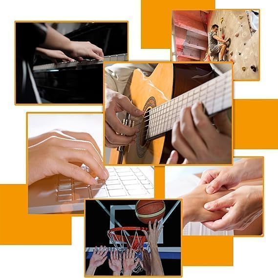 Finger Strengthener, 2024 NEW Grip Strength Trainer 2 PCS, Finger Exerciser 5