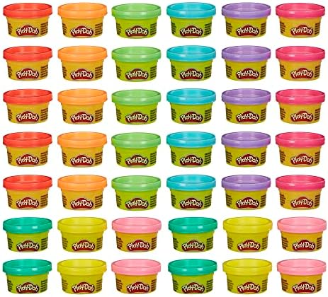 Play-Doh Bulk Handout 42 Pack of 1-Ounce Modeling Compound, Party Favors, Ages 2