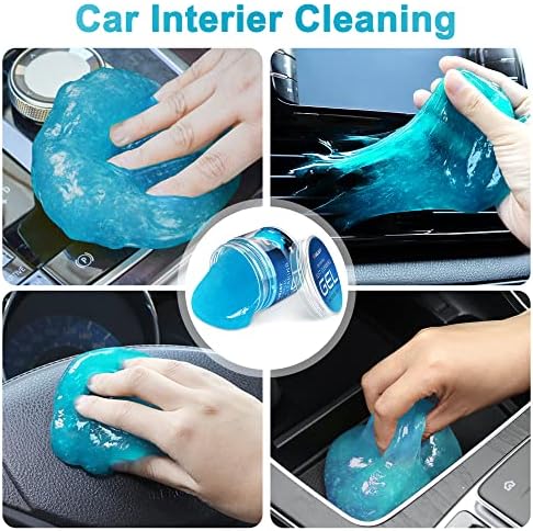 FiveJoy Universal Cleaning Gel for Car Detailing, Car Interior Cleaner Putty 3