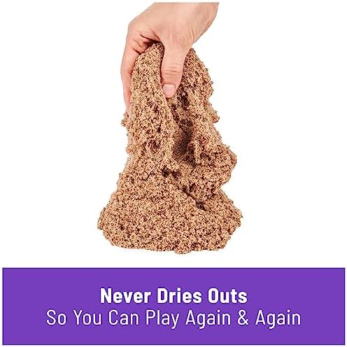 Kinetic Sand, The Original Moldable Play Sand, 3.25lbs Beach Sand, Sensory Toys 3