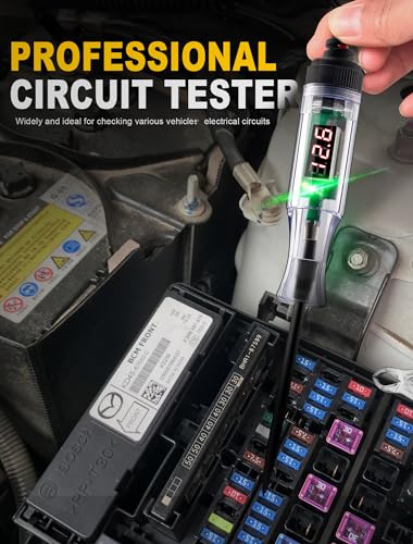 WINAMOO Test Light Automotive 5-90V Digital LED Circuit Tester 6