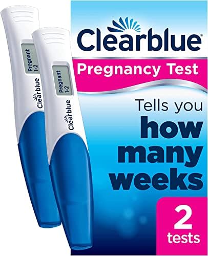Clearblue Pregnancy Test - Digital with Weeks Indicator, The Only Test That