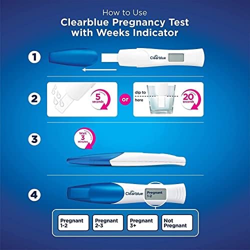 Clearblue Pregnancy Test – Digital with Weeks Indicator, The Only Test That 10