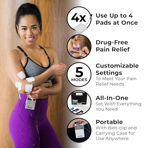 TENS 7000 Digital TENS Unit with Accessories – TENS Unit Muscle Stimulator 3