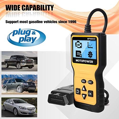 MOTOPOWER MP69033 Car OBD2 Scanner Code Reader 3