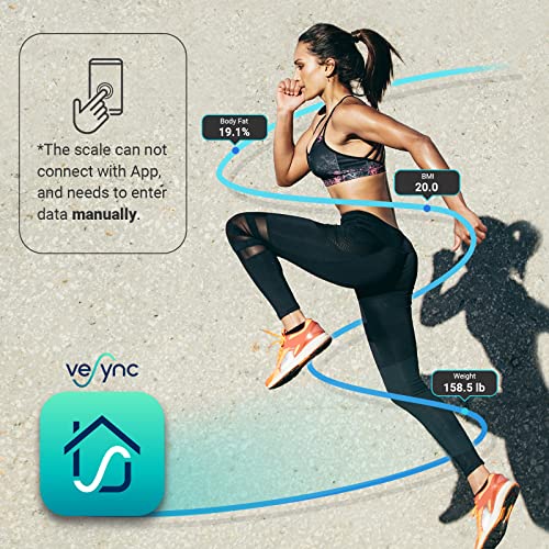 Etekcity Digital Bathroom Body Weight Scale, High Precision Smart Step-on 11
