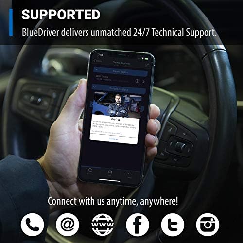 BlueDriver Bluetooth Pro OBDII Scan Tool for iPhone & Android 5