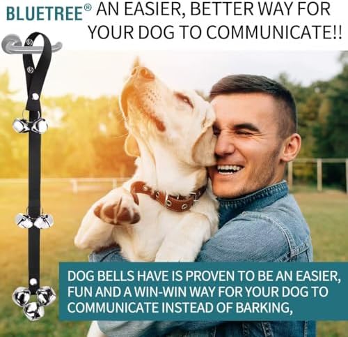 BLUETREE Dog Doorbells Premium Quality Training Potty Great Dog Bells 6