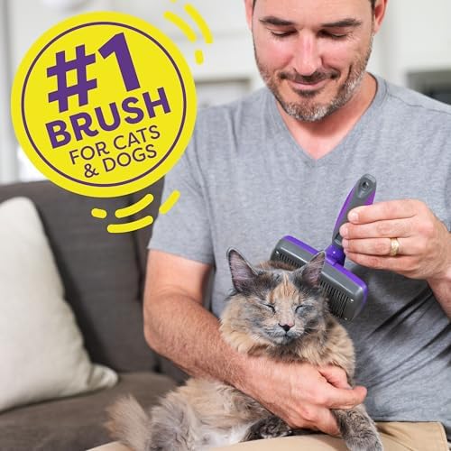Hertzko Dog & Cat Brush, Dog Brush for Shedding, Cat & Dog Grooming 6