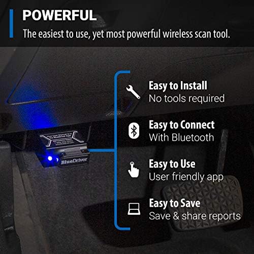 BlueDriver Bluetooth Pro OBDII Scan Tool for iPhone & Android 3