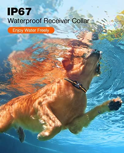 Bousnic Dog Shock Collar – 3300Ft Dog Training Collar with Remote for 5-120lbs 5