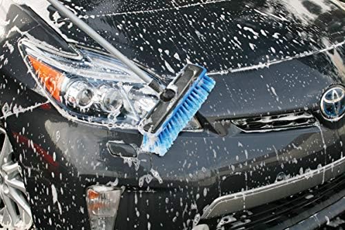 Carrand 93062 Deluxe Car Wash 10″ Dip Brush with 65″ Extension Pole, Blue 2