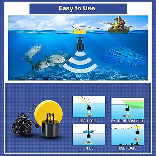 LUCKY Kayak Portable Fish Depth Finder Water Handheld Fish Finder Sonar Castable Kayak 3