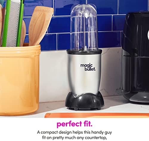 Magic Bullet Blender, Mixer & Mini-Food Processor In-One (17-Piece Set) 8