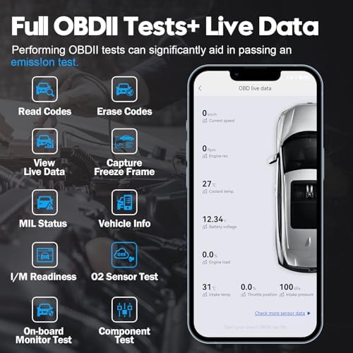 XTOOL Advancer AD20 Pro Wireless OBD2 Scanner Diagnostic Tool Fits 4