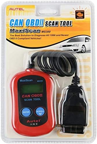 Autel MS300 OBD2 Scanner Code Reader, Turn Off Check Engine Light, Read & Erase 9