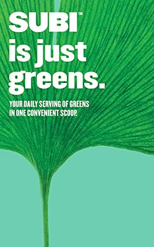 SUBI RAW Greens Superfood Powder NOT FLAVOURED DAILY VEGETABLE REPLACEMENT 6