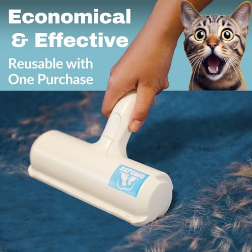DELOMO Pet Hair Remover – Lint Roller for Pet Hair – Cat and Dog Hair Remover 3
