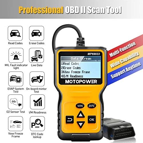 MOTOPOWER MP69033 Car OBD2 Scanner Code Reader 2