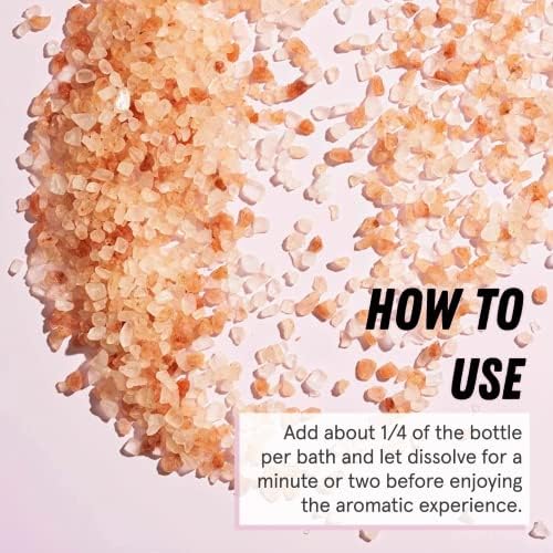 HERBIVORE Calm Soaking Bath Salts – Natural Himalayan Pink Salt 5