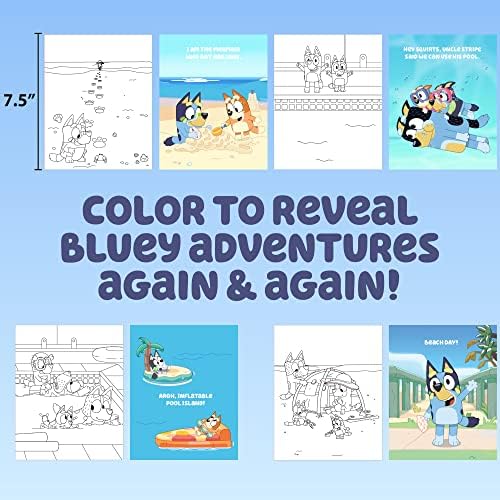 Horizon Group USA Bluey Aqua Art – Reusable Water Reveal Activity Pages 5