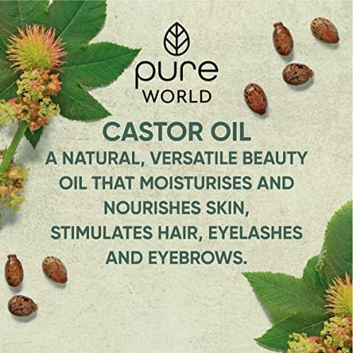Pure World Natural Castor Oil 100ML Cold, & Freshly Pressed 100% Pure 7