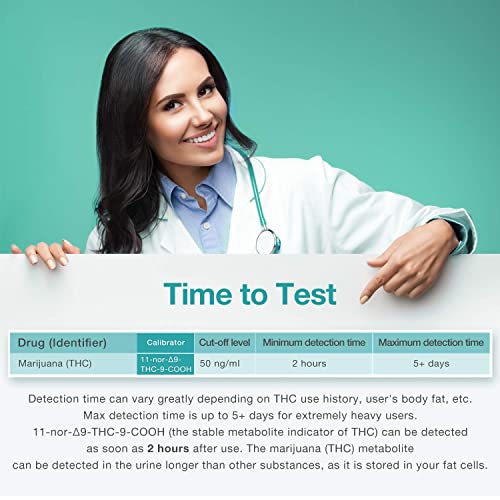 15 Pack Easy@Home Marijuana (THC) Single Panel Drug Tests Kit 4