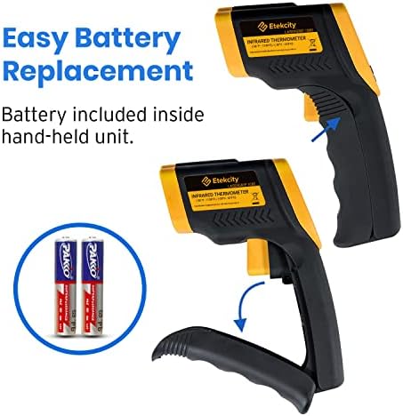 Etekcity Lasergrip 1080 Laser Thermometer Digital Infrared Thermometer 7