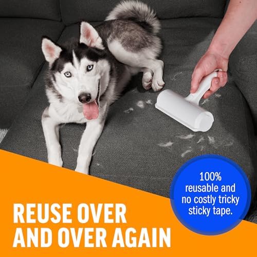 Chom Chom Roller Pet Hair Remover and Reusable Lint Roller – ChomChom Cat and 4
