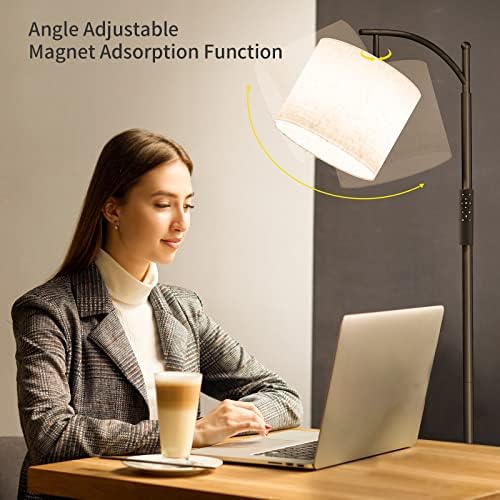 SUNMORY Arc Floor Lamp, Modern Floor Lamp with Romote Control and Stepless 3