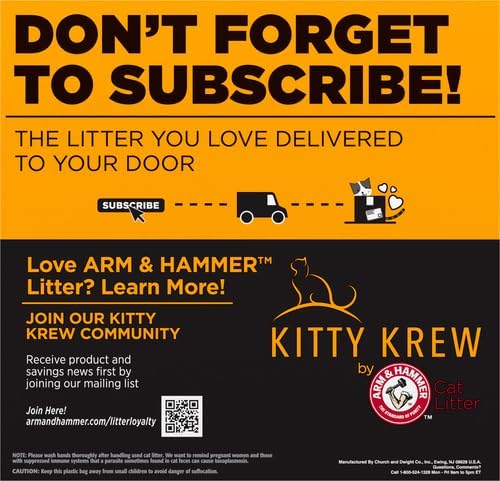 Arm & Hammer Forever Fresh Clumping Cat Litter Lavender, MultiCat 18lb 3