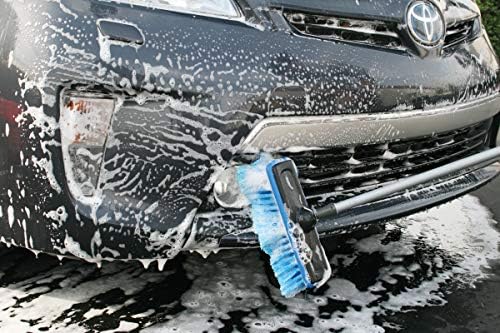 Carrand 93062 Deluxe Car Wash 10″ Dip Brush with 65″ Extension Pole, Blue 3
