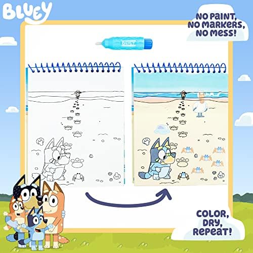 Horizon Group USA Bluey Aqua Art – Reusable Water Reveal Activity Pages 2