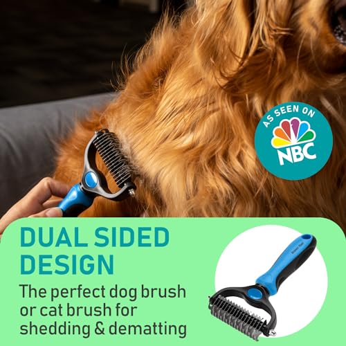 Maxpower Planet Pet Grooming Brush – Double Sided Shedding 2